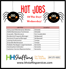 Hello Hello Jobseekers How Are You Doing Today Is Your Jobsearch Giving You The Creepy Crawlies We Sure Hope Not Job Seeker Construction Estimator Day