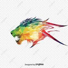 Lions Triangle Vector Lion King Triangle Clipart Vector Lions Lion Png Transparent Clipart Image And Psd File For Free Download Triangle Vector Colorful Lion Lion Art