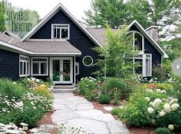 Another crucial point and this one is the same as for interior paint colors. Interior Summer Getaway Front Navy Black And White Exterior Paint Colors Laurel Home