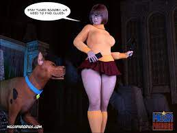 Mega Parodies - Scooby Doo x Velma porn omic