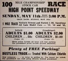 It is the large piece of land filled with bbq and nascar drivers that separates virginia from south carolina. High Point Speedway World S Fastest North Carolina Collection