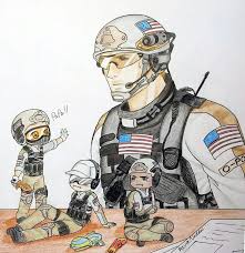 Team Delta Call Of Duty Warfare Modern Warfare Kawaii Anime