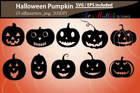 Download Pumpkin Silhouettes Graphic By Arcs Multidesigns Creative Fabrica PSD Mockup Templates