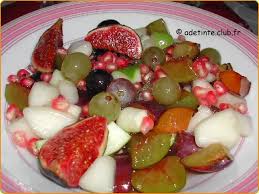 Une petite salade de fruits avec des fruits d'automne. Salade De Fruits D Automne Une Recette De Cuisine Proposee Par Adt Recettes