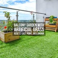 Learn how to clean artificial turf the right way. Mycloudforest Our Balcony Garden With Artificial Grass Project At Assetz East Point Bellandur Get Artificial Grass For Your Balcony Live A Comfortable Lifestyle Easy To Clean The Water Drains Out