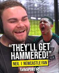 Newcastle fan says he's DESPERATE to relegate Sunderland next season in  HILARIOUS call! 🤣👀