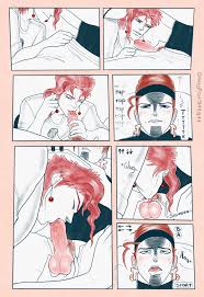 Post 4268544: comic DirtyFox911911 Jojos_Bizarre_Adventure Noriaki_Kakyoin  Terence_T._DArby