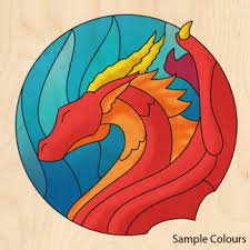 Dragon Profile Coaster Morag Hickman Shop Add profile pictures which can be used! dragon profile coaster morag