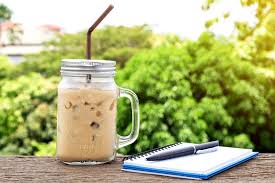 Cappuccino Glace Maison Recettesduqc Boisson Ete Mason Jar Mug Glassware Drinks
