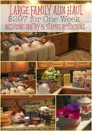 Large Family Aldi Haul With Images Large Family Meals Large Family Aldi