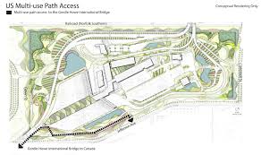 It is a steel girder bridge, built as part of the circle drive freeway. Gallery Gordie Howe International Bridge