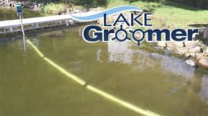 Use of automated aquatic plant control devices (such as the crary weedroller). The Lake Groomer Automated Weed Muck Removal Machine Youtube