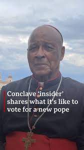 South African cardinal Wilfrid Napier has an inside knowledge of what it's  like to select a new pope. He has taken part in two conclave processes