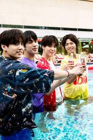 My happiness increases 7 times when i got to know that v and our park . Coca Cola X Bts X Park Bogum Bts Taehyung Ph Facebook