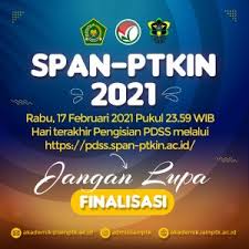 Apa itu span ptkin 2021? Informasi Pendaftaran Span Ptkin 2021 Akademik Iain Pontianak