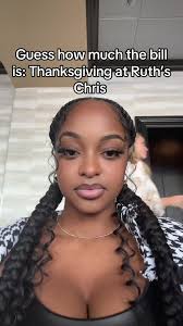 It was the $200 tomahawk steak🤣🤣 #thanksgiving #ruthschrissteakhouse  #ruthchris #thankful #happyholidays