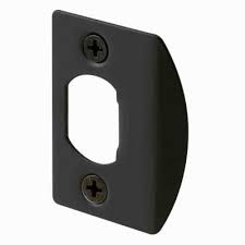Gold lock, nickel lock and aged bronze lock etc. Prime Line Door Latch Strike Plate Steel Construction Classic Bronze Finish E 2516 The Home Depot Recessed Light Conversion Kit Recessed Lighting Latches