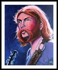 Duane Allman Framed Art Prints for Sale