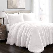 Enjoy free shipping on most stuff, even big stuff. Emma Faux Fur 3 Piece Comforter Set Lush Decor Www Lushdecor Com Lushdecor