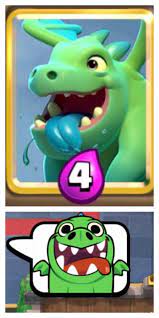 The baby dragon is unlocked from the training camp. Petition To Make Baby Dragon S Tongue The Right Color R Clashroyale