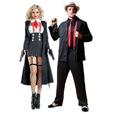 Flapper, grease, back to the future, pirate Buy Bonnie And Clyde Dress Up Costumes Cheap Online