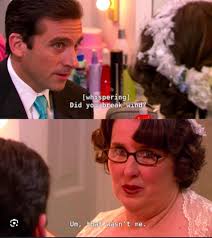 Elbert Steals Michael's Moment at Phyllis's Wedding