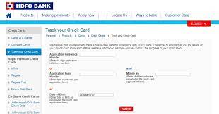 Bankbazaar credit score free and check free cibil score online. Hdfc Credit Card Application Status Online Know How To Track