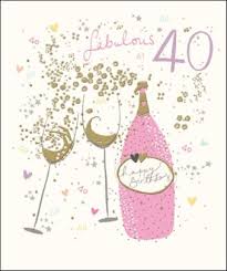 See more ideas about birthday images, happy birthday images, happy birthday greetings. Pretty Happy 40th Birthday Greeting Card Cards