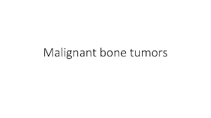 The morphologic features of benign and malignant . Malignant Bone Tumors Classification W H O Boneforming