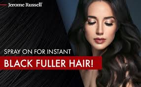 Hair color thickener is easy to use and saves you time. Amazon Com Jerome Russell Spray On Color Black Hair Thickener For Fine And Thinning Hair Conceals Bald Spots Grey Hair Hides Root Re Growth Works For Men And Women 3 5 Oz 2 Pack