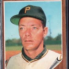 1968 Topps Baseball Card DAVE WICKERSHAM 288 Pittsburgh Pirates MINT