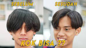 Gaya rambut korea slightly disheveled quiff mohawk hair memiliki ciri khas rambut pada bagian sisi kanan dan kiri kepala dipotong tipis. Cukur Rambut Ala Kpop Korean Hairstyle Tutorial Youtube