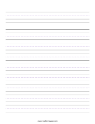 We made this collection of free printable primary writing paper so that you would have an easy way to print out copies for your kids and have them practice. Lined Handwriting Paper Printable Pdf Madison S Paper Templates