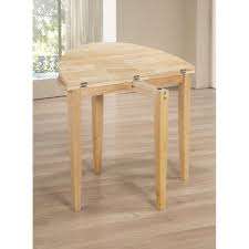 A half moon table brings style and storage to your home. Lunar Folding Round Semi Circle Lamp Side End Dining Table Natural Finish