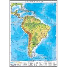 Tarile americii de sud suprafata populatia capitale brazilia 8.514.877 kmp 191.300.000 brasília argentina 2.766.890 kmp 40.500.000 buenos aires peru. Harta Fizica A Americii De Sud