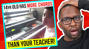 Where is this 14 yr old pianist, Jayden Baker getting all these grown up  chords?!