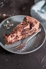 Mindestens 4 stunden kalt stellen. Schoko Keks Kuchen 14 Knusperstubchen