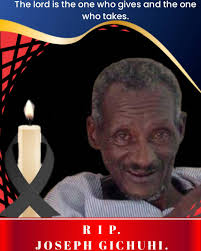 Charity visit for disabled person in Kanjuku