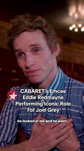 ❤️ Emcee heart to heart. CABARET’s Emcee Eddie Redmayne chats about the  extraordinary honor of performing the role for the original Tony and  Academy Award-winning Emcee Joel Grey