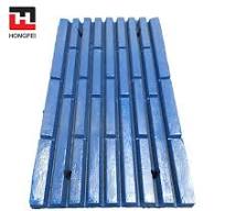 OEM High Manganese Steel Jaw Crusher Spare Parts Jaw Plate for Crushing  Stone/Rock