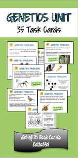 So, homozygous yellow mice are never obtained in population. Genetics Unit Task Cards Teaching Biology Science Lessons Biology Classroom