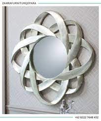 Hiasan dinding ini tidak banyak memakan banyak tempat. Cermin Dinding Unik Hiasan Ruang Tamu Silver Wall Mirror Antique Mirror Wall Mirror Wall Bedroom