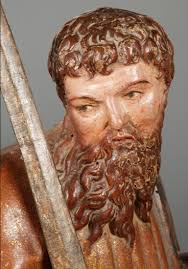 Saints Apostles John and Paul, Holz, Castillian-Schule, 16. Jahrhundert im  Angebot bei 1stDibs Deutschland