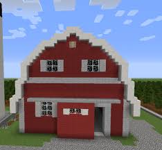 A unique and easy barn design for minecraft. Barn House Blueprints For Minecraft Houses Castles Towers And More Grabcraft