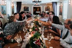 If a small private wedding is what you and your fiancé want, run with it by having a private affair to remember. Intimate Dinner Party Wedding With Butterfly Release Ceremony