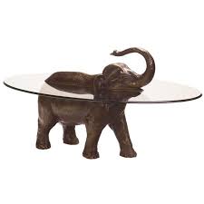Teak, coffee, table, elephant, stools, cool, person, vintage, buyers, arranges Bespoke Bronze Sculpture Mark Stoddart Elephant Coffee Table Elephant Home Decor Egyptian Home Decor Animal Coffee Table