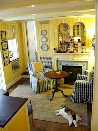 House And Garden Cottage Decor Living Room Yellow Living Room Cottage Living Rooms