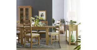 Historically the dining room was furnished with a rather large dining table and a number of dining chairs; Cornwall 1 7 M Oak Extending Dining Table Set The Place For Homes