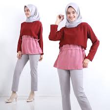 Yaitu tunik yang memiliki bentuk yang unik yang bagian bawahnya memiliki sudut menyamping dan mengerucut. Blouse Pakaian Baju Atasan Wanita Muslim Fashion Cantik Unik Lucu Sherly Shopee Indonesia