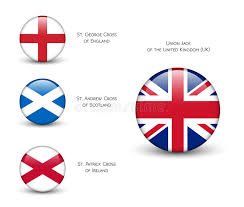 Banner o schottland , auch bekannt als andreaskreuz oder der saltire ) besteht aus einem weißen saltire. Flagge Vereinigten Konigreichs England Schottland Irland Union Jack Vektor Abbildung Illustration Von Feld Emblem 89568004
